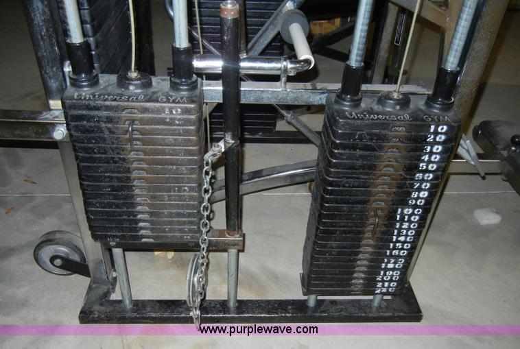 Universal Centurion II dynamic variable resistance weight machine in