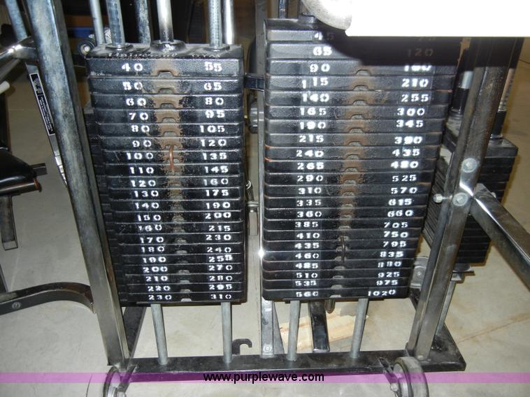 Universal Centurion II dynamic variable resistance weight machine in