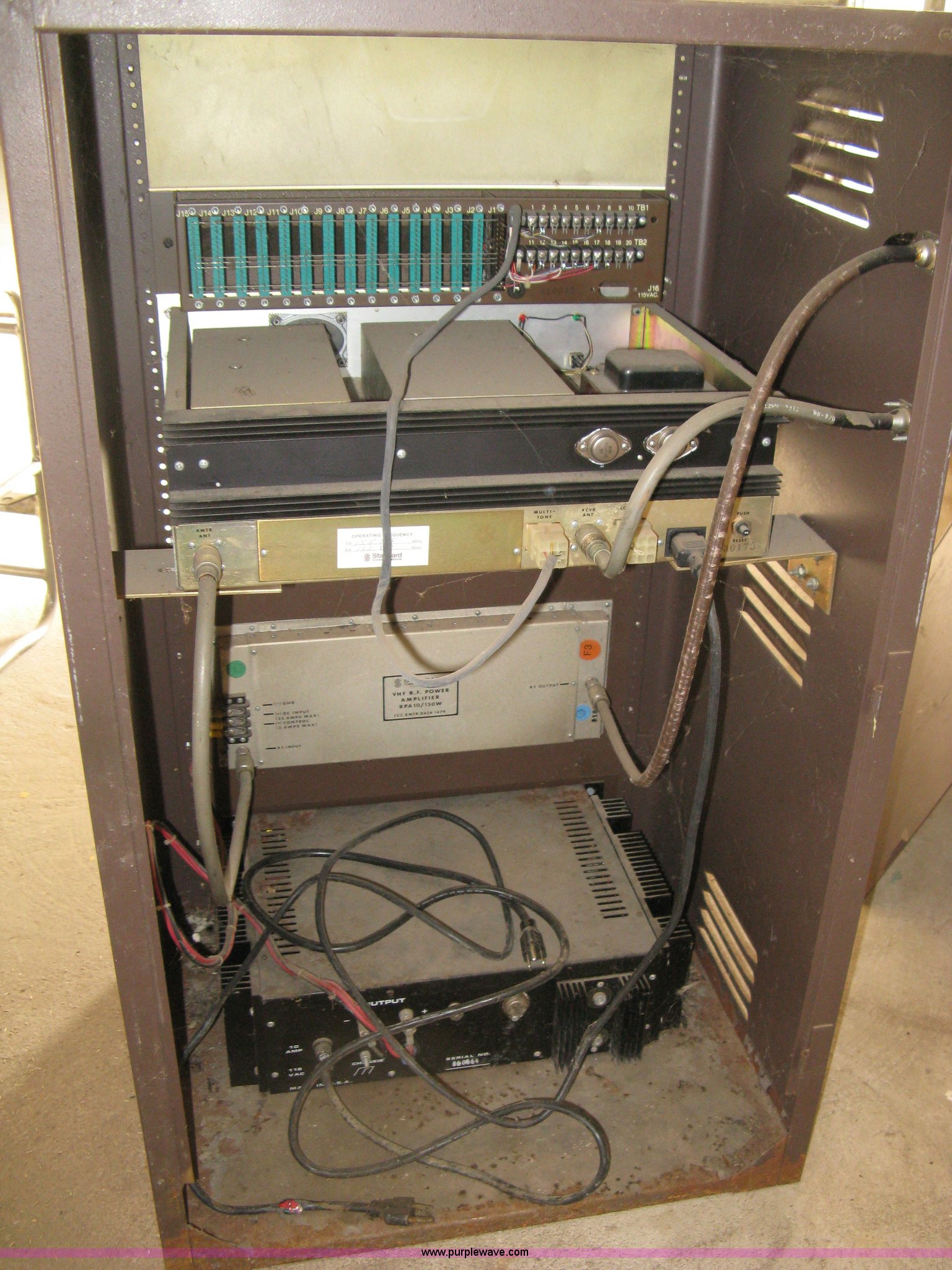 Standard VHF repeater console in Derby, KS Item B9728 sold Purple Wave