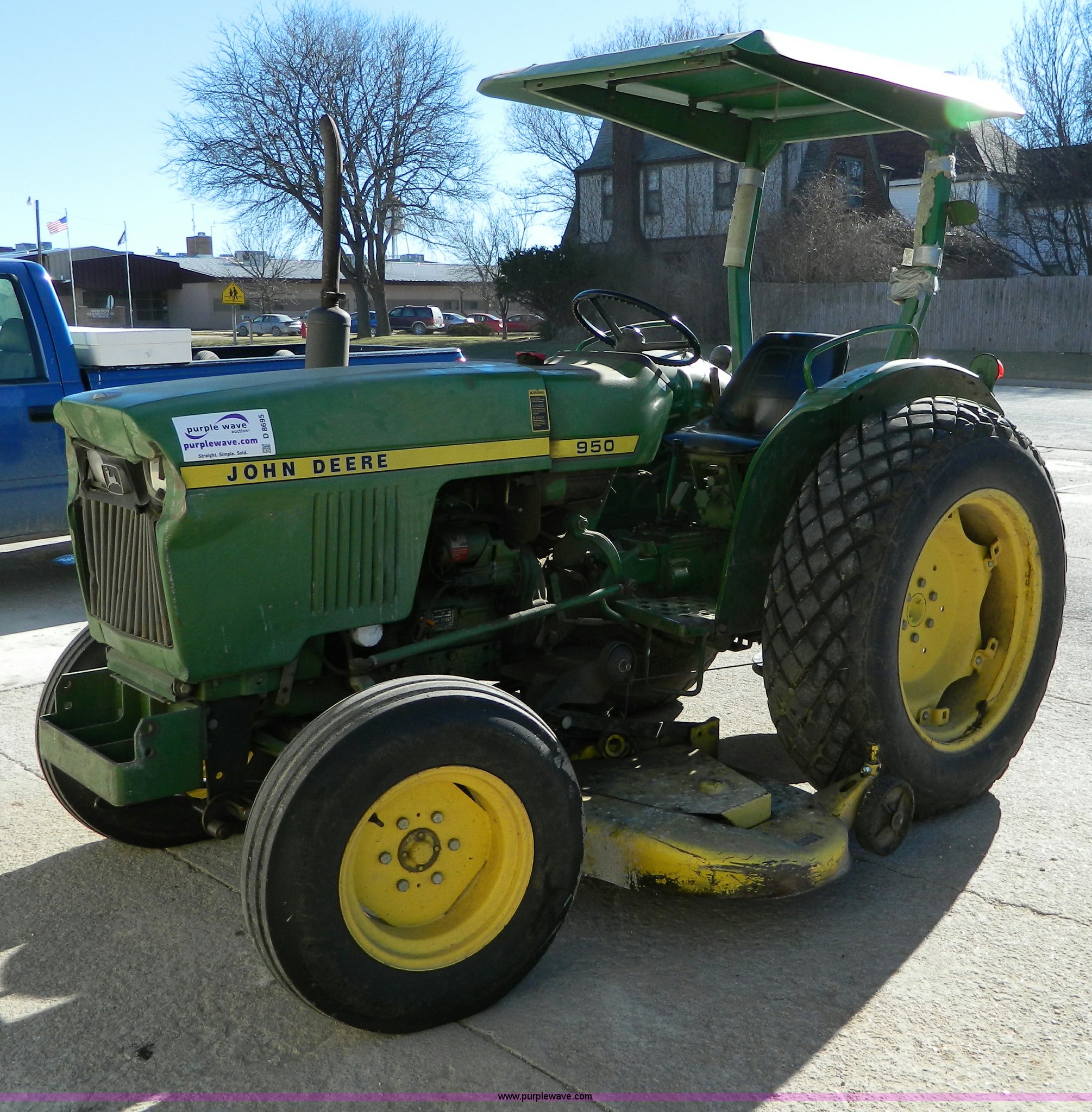 1979 John Deere 950 tractor in Osborne, KS Item D8695 sold Purple Wave