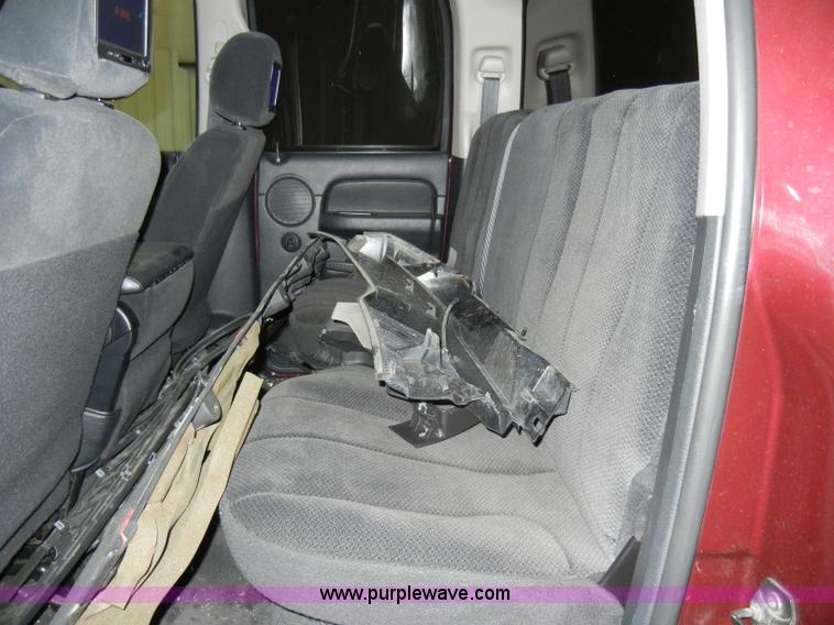 image for item A3447 2002 Dodge Ram 1500 SLT quad cab pickup truck Non-repairable certificate, parts only