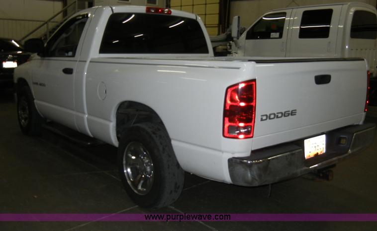 image for item A3451 2004 Dodge Ram 1500 ST pickup truck Non-repairable certificate, parts only