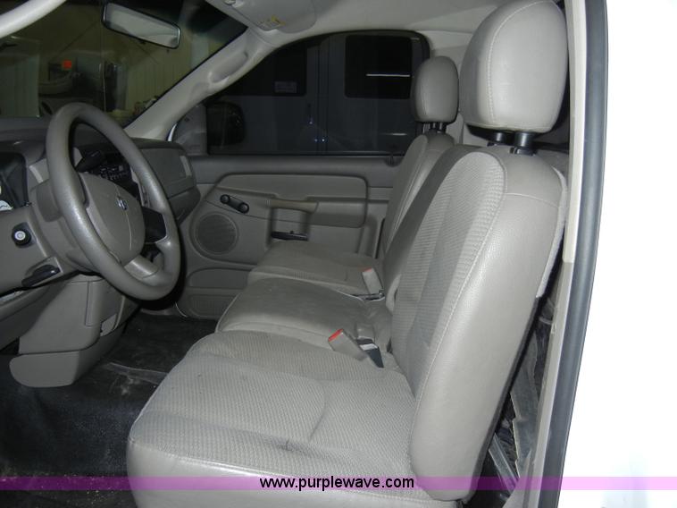 image for item A3451 2004 Dodge Ram 1500 ST pickup truck Non-repairable certificate, parts only