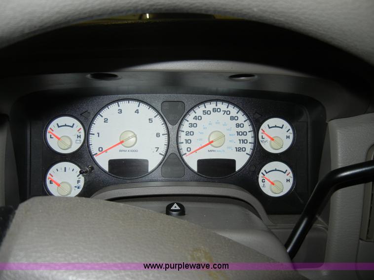 image for item A3451 2004 Dodge Ram 1500 ST pickup truck Non-repairable certificate, parts only