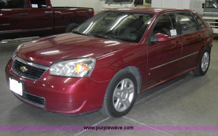 image for item A3452 2006 Chevrolet Malibu LT Maxx Non-repairable certificate, parts only