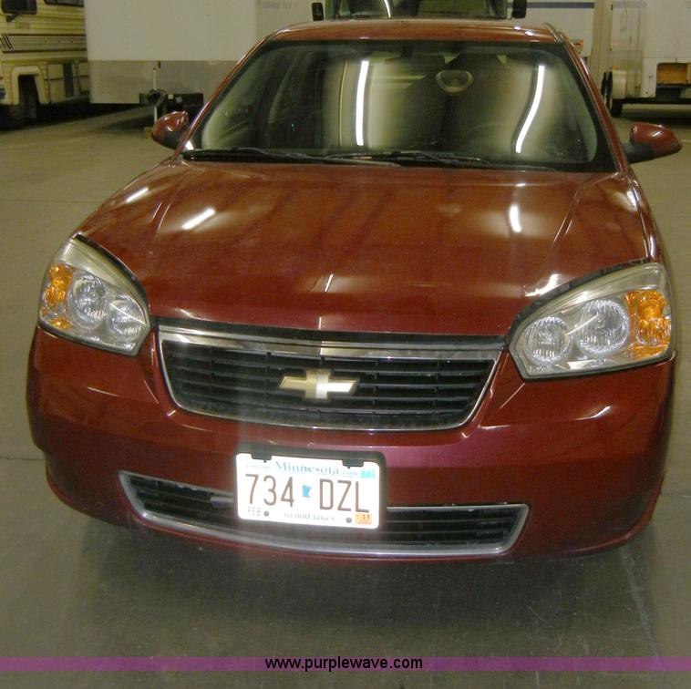 image for item A3452 2006 Chevrolet Malibu LT Maxx Non-repairable certificate, parts only