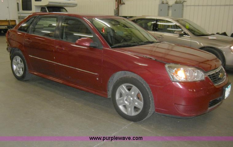 image for item A3452 2006 Chevrolet Malibu LT Maxx Non-repairable certificate, parts only