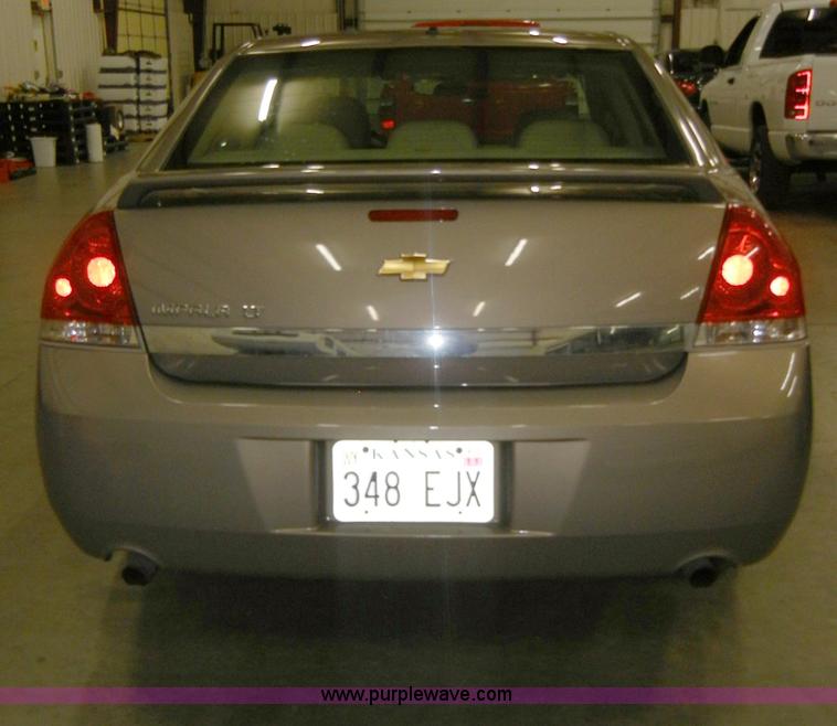 image for item A3453 2007 Chevrolet Impala LT Non-repairable certificate, parts only