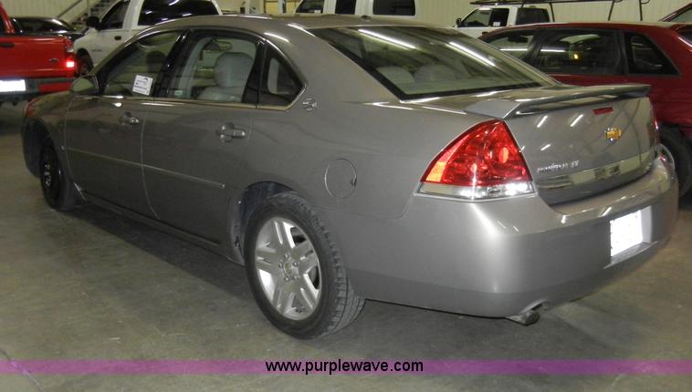 image for item A3453 2007 Chevrolet Impala LT Non-repairable certificate, parts only