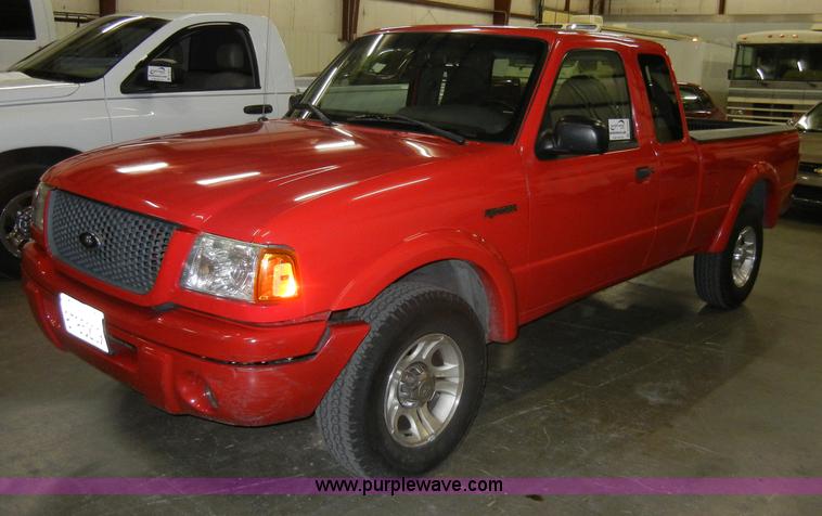 image for item A3454 2003 Ford Ranger Edge SuperCab pickup truck Non-repairable certificate, parts only