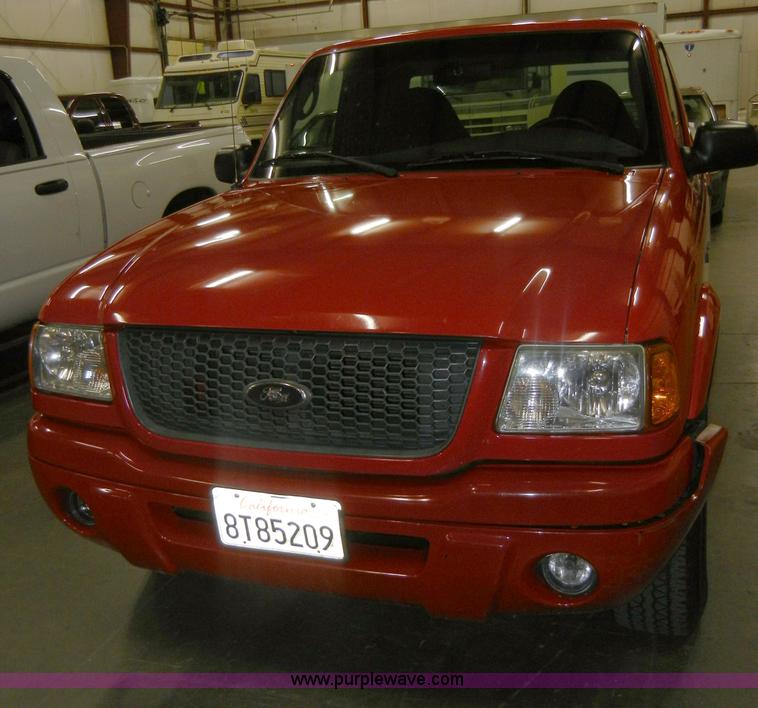 image for item A3454 2003 Ford Ranger Edge SuperCab pickup truck Non-repairable certificate, parts only