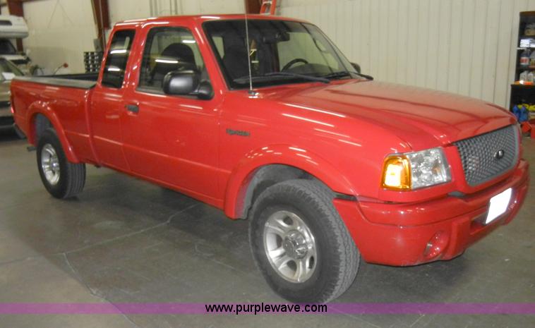 image for item A3454 2003 Ford Ranger Edge SuperCab pickup truck Non-repairable certificate, parts only