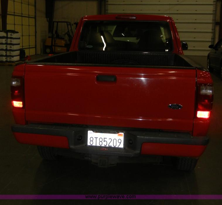image for item A3454 2003 Ford Ranger Edge SuperCab pickup truck Non-repairable certificate, parts only