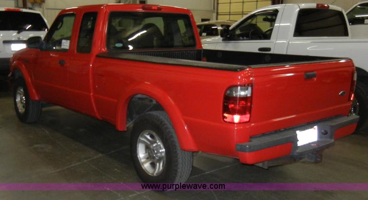 image for item A3454 2003 Ford Ranger Edge SuperCab pickup truck Non-repairable certificate, parts only