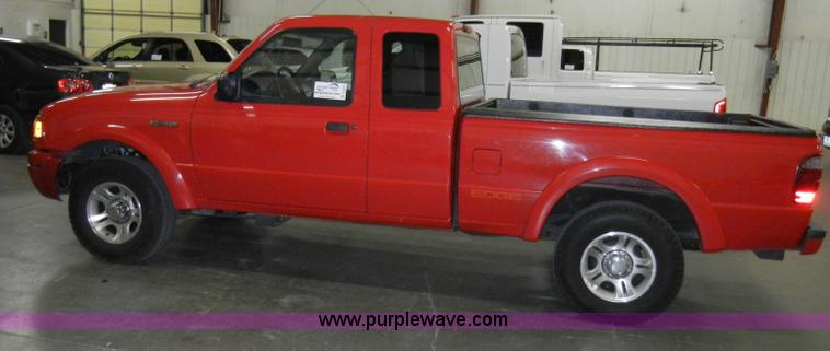 image for item A3454 2003 Ford Ranger Edge SuperCab pickup truck Non-repairable certificate, parts only