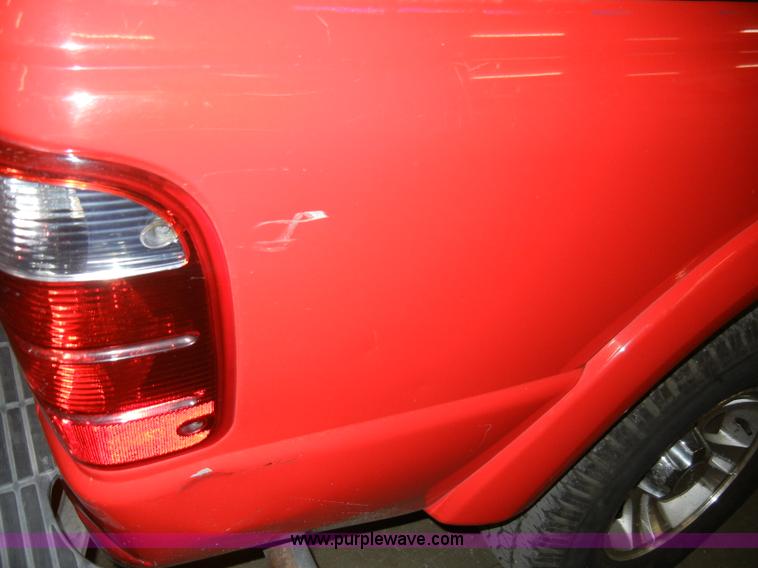 image for item A3454 2003 Ford Ranger Edge SuperCab pickup truck Non-repairable certificate, parts only