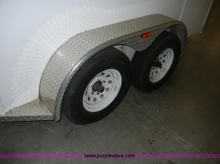 image for item A3456 2009 Trails West Adventure II 12' horse trailer