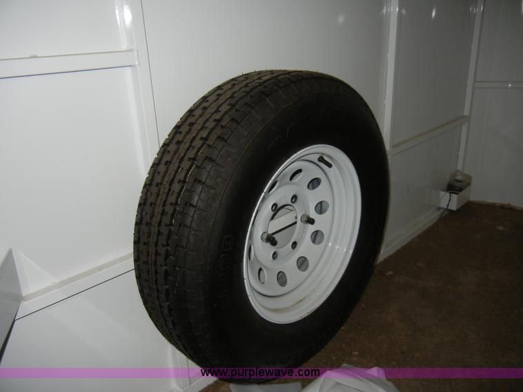 image for item A3456 2009 Trails West Adventure II 12' horse trailer