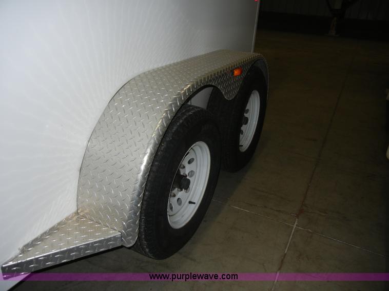 image for item A3456 2009 Trails West Adventure II 12' horse trailer