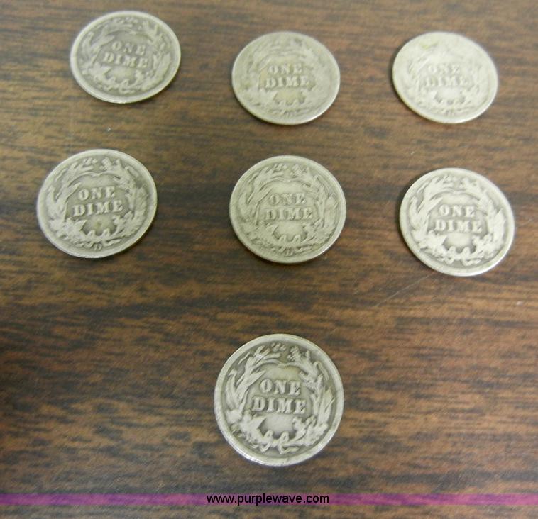 image for item J9354 (9) assorted dimes