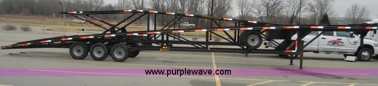 image for item A3435 2007 Kaufman 50' three car hauler