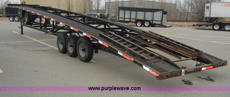 image for item A3435 2007 Kaufman 50' three car hauler