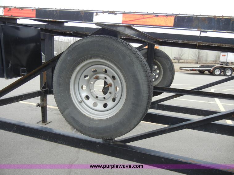 image for item A3435 2007 Kaufman 50' three car hauler