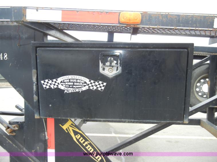 image for item A3435 2007 Kaufman 50' three car hauler