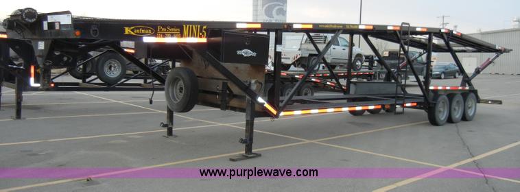 image for item A3438 2009 Kaufman Mini 5 43' five car hauler