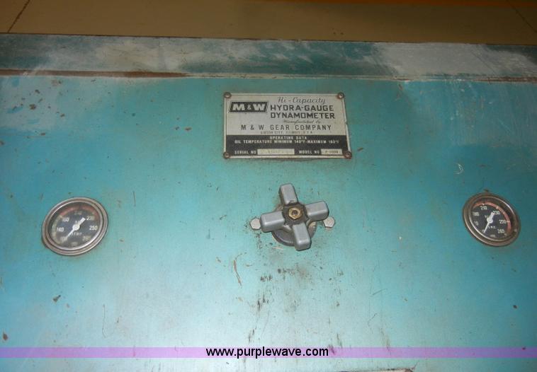image for item A3463 M&W P2000 Hydra-Gauge dynamometer