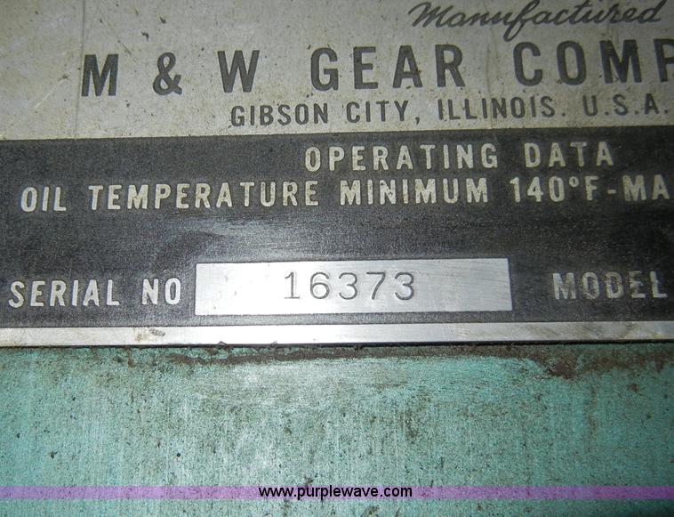 image for item A3463 M&W P2000 Hydra-Gauge dynamometer