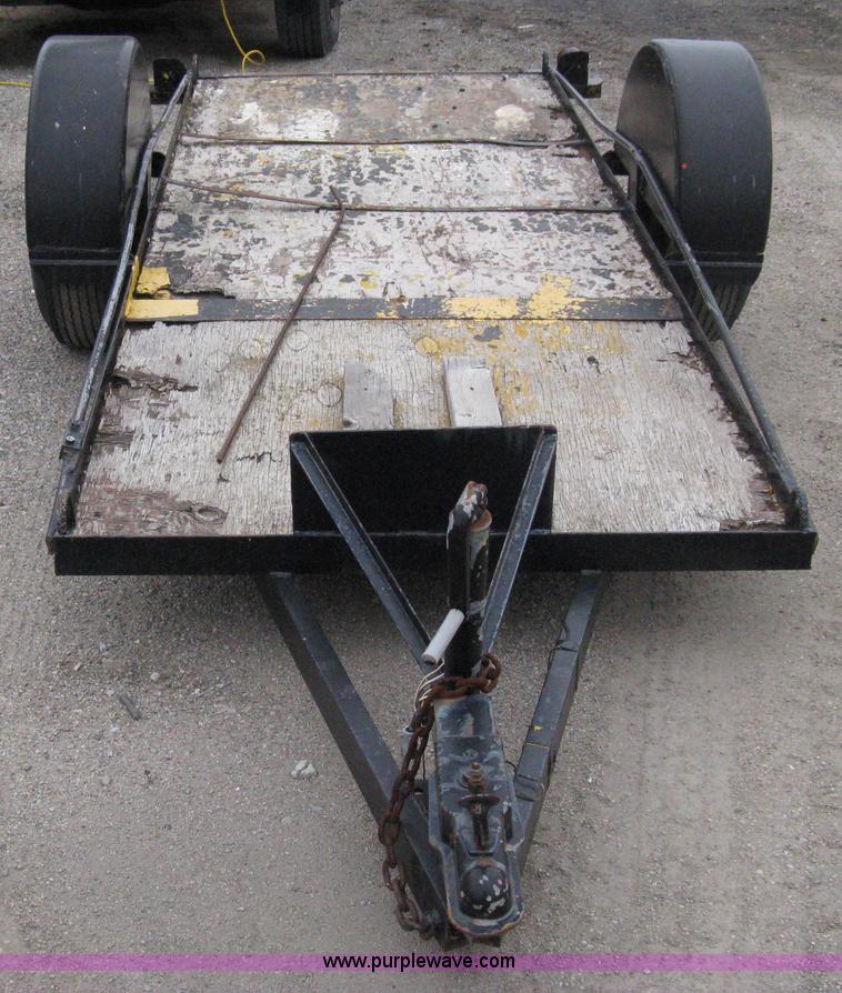 image for item A6031 Shop built utility trailer