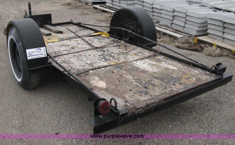 image for item A6031 Shop built utility trailer