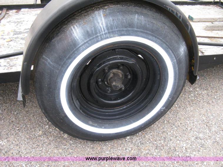 image for item A6031 Shop built utility trailer