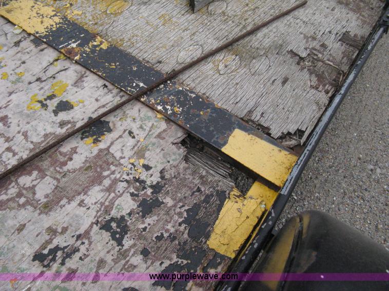 image for item A6031 Shop built utility trailer