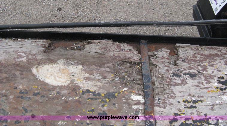 image for item A6031 Shop built utility trailer