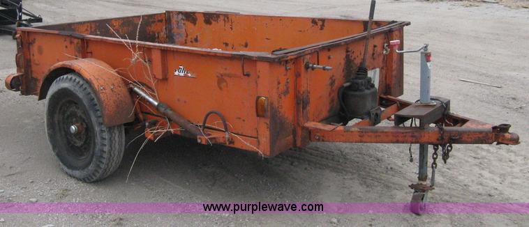 image for item A6032 Trailevator single axle trailer
