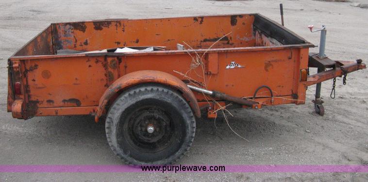 image for item A6032 Trailevator single axle trailer
