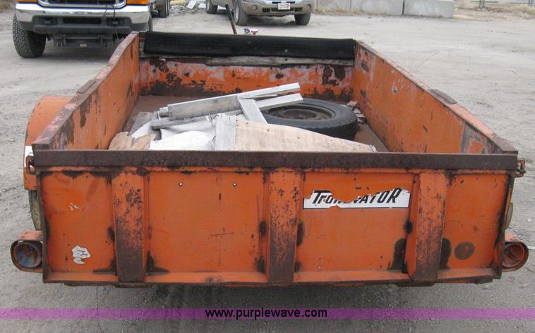 image for item A6032 Trailevator single axle trailer