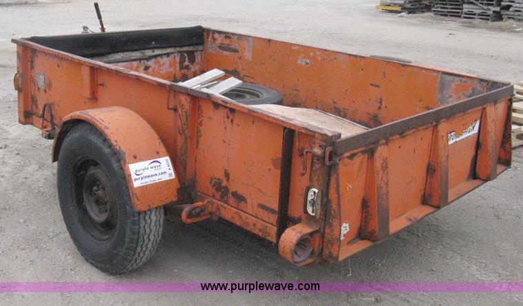 image for item A6032 Trailevator single axle trailer