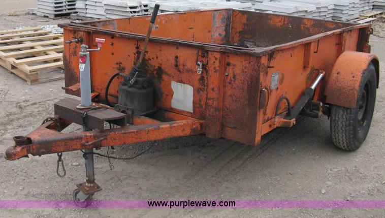 image for item A6032 Trailevator single axle trailer
