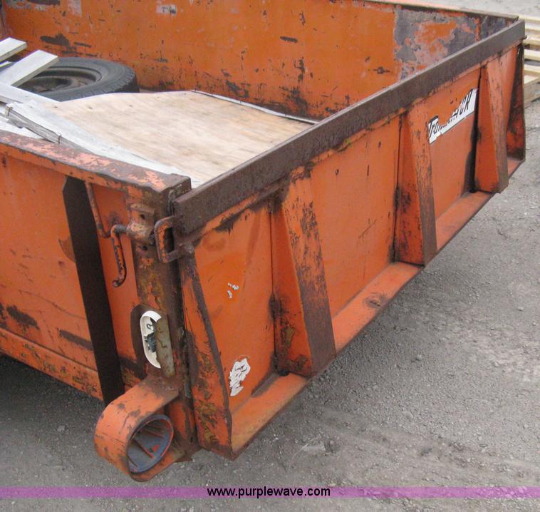 image for item A6032 Trailevator single axle trailer