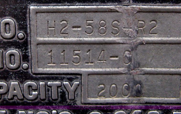 image for item A6032 Trailevator single axle trailer