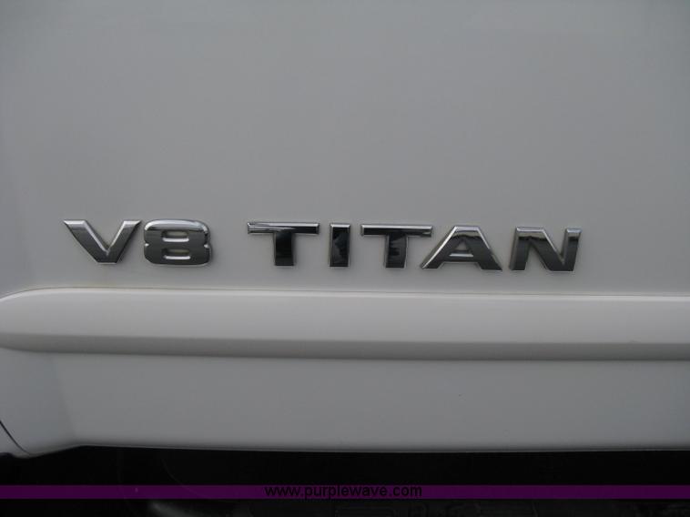 image for item A6040 2005 Nissan Titan SE king cab pickup truck