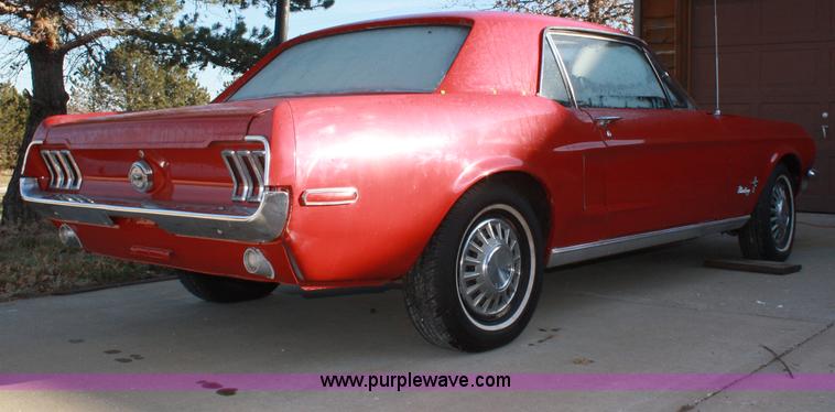 image for item A6637 1968 Ford Mustang