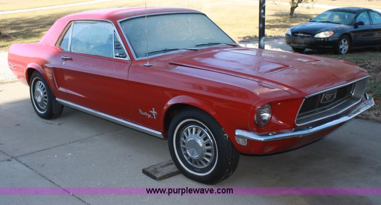 image for item A6637 1968 Ford Mustang