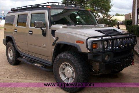 image for item B2169 2003 Hummer H2 SUV