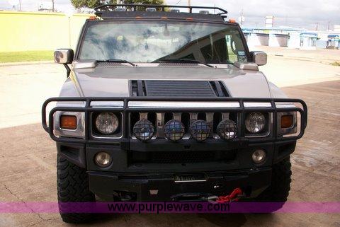 image for item B2169 2003 Hummer H2 SUV
