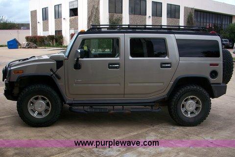 image for item B2169 2003 Hummer H2 SUV