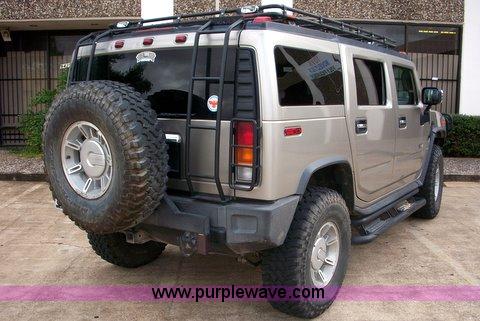 image for item B2169 2003 Hummer H2 SUV